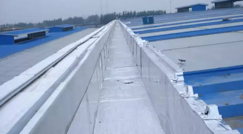 周矶管理区办公楼屋面防水案例