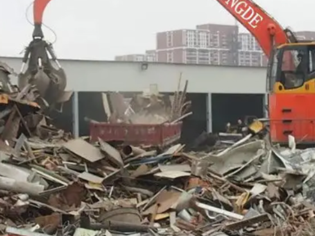 周矶管理区工装拆除